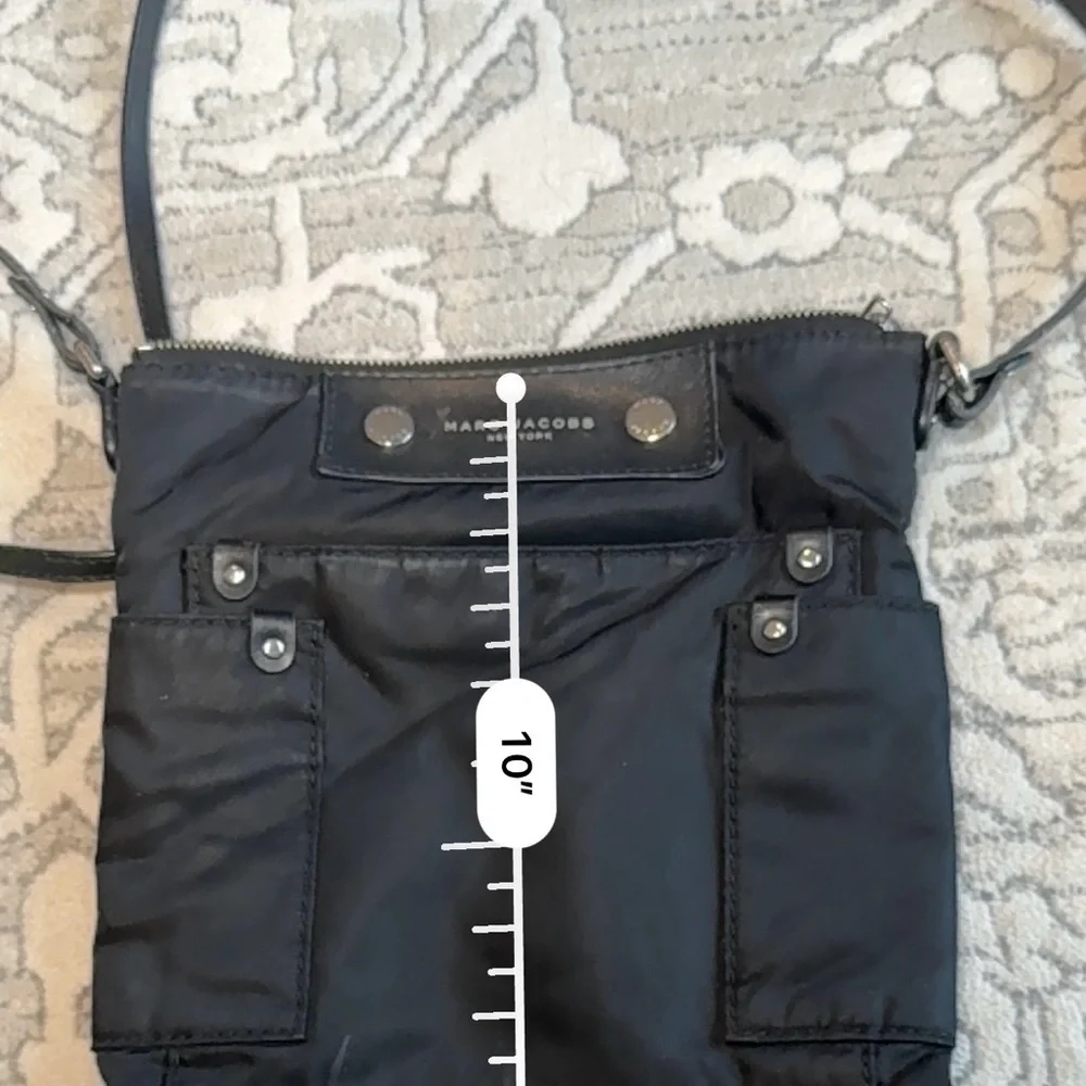 Marc By Marc Jacobs Black Nylon Crossbody purse